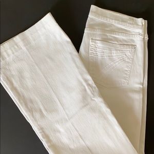 7 for all mankind white dojo jeans
